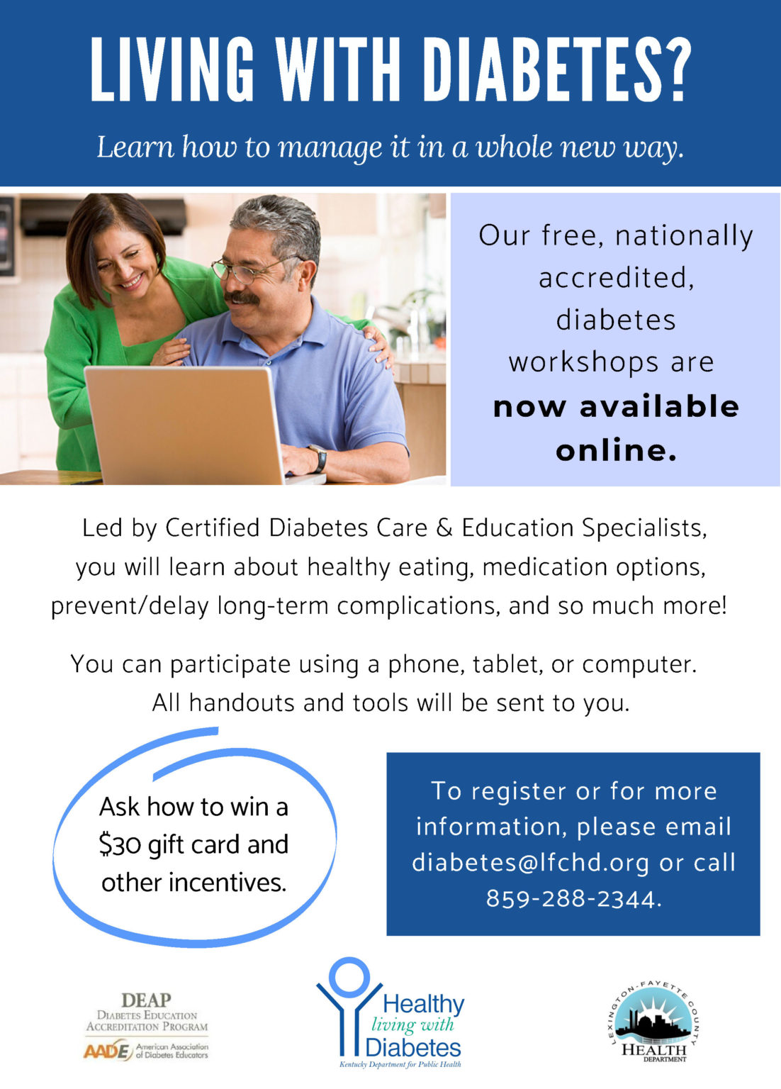 Diabetes Education Prevention And Support Lexington Fayette County