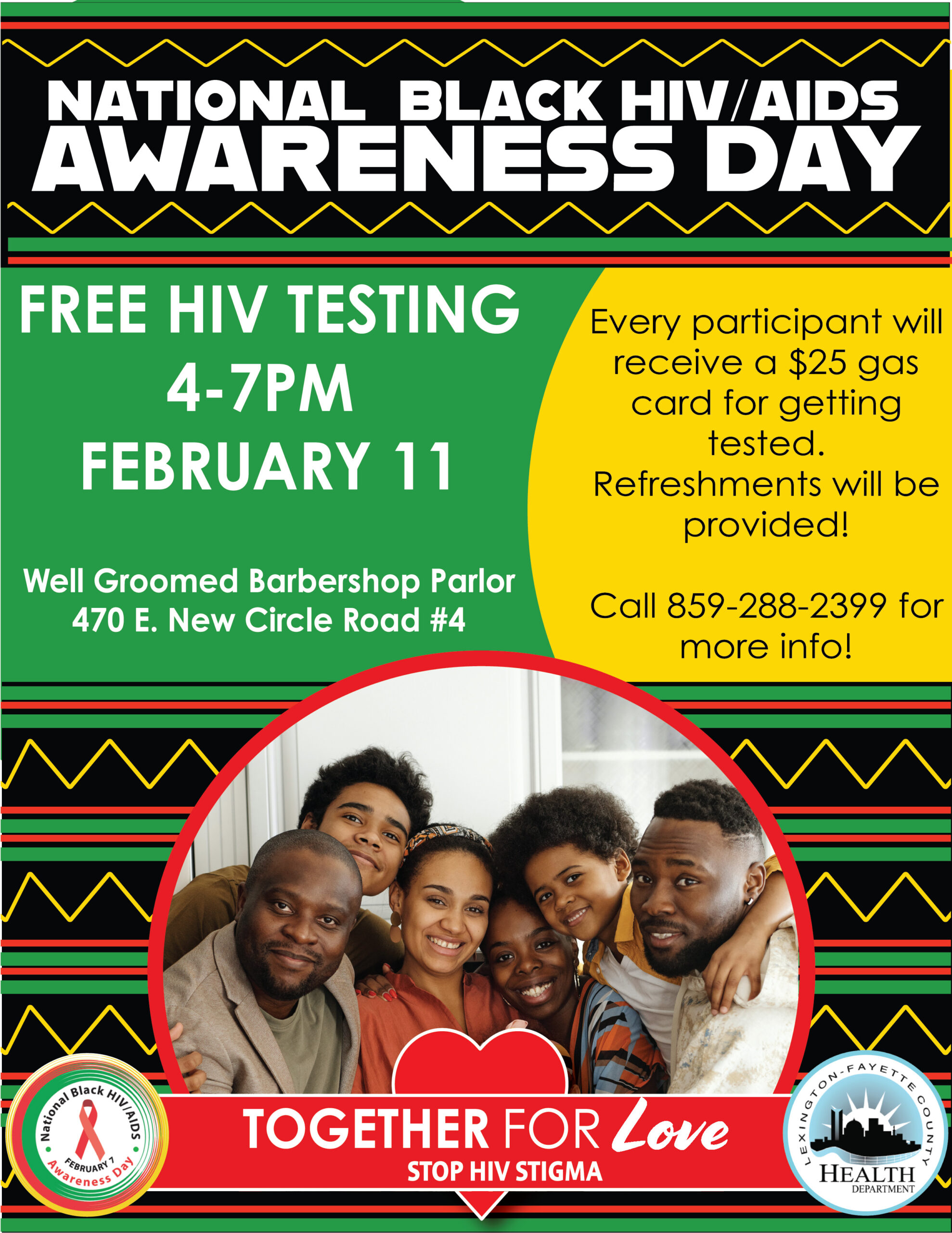 National Black HIV AIDS Awareness Day Lexington Fayette County Health 