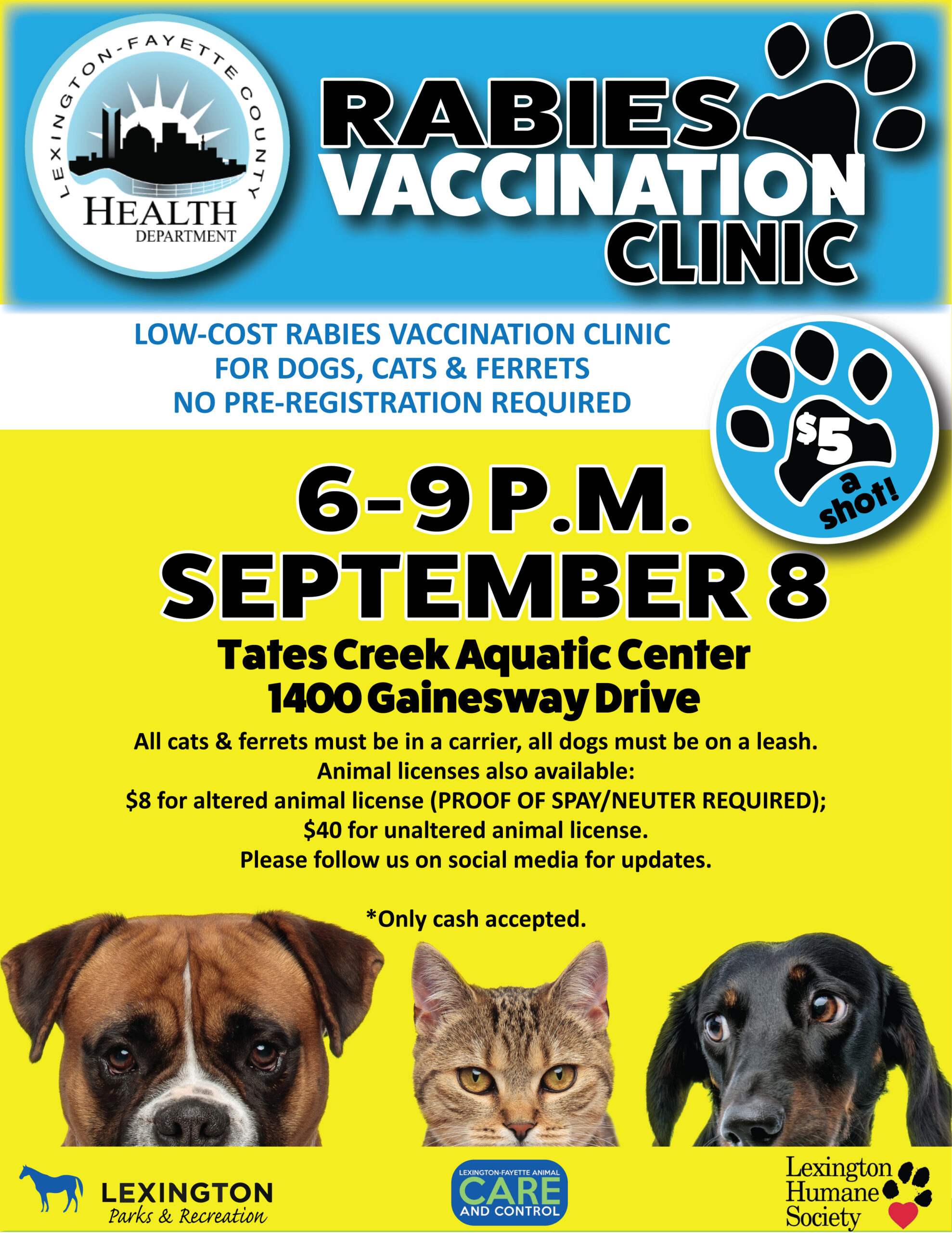 health-department-to-hold-low-cost-rabies-vaccination-clinic-sept-8