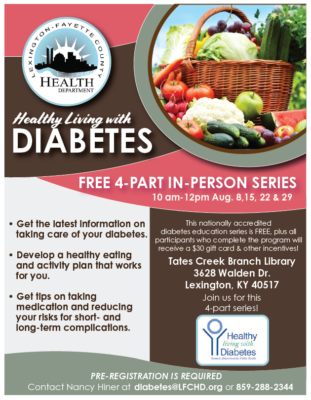 Healthy Living with Diabetes