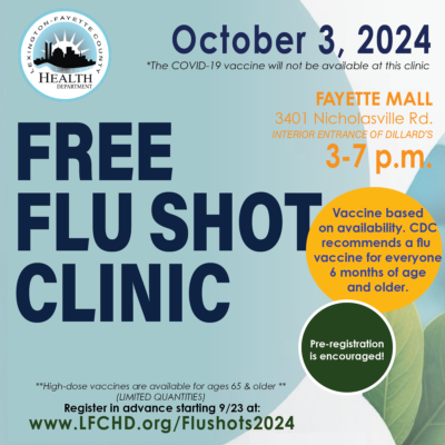 2024 Free Flu Shot Clinic