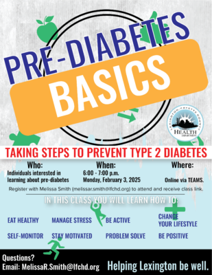 Pre-Diabetes Basics